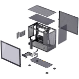 ..... Корпус Jonsbo D32 Pro Black (2341) Б/У (D32 PRO BLACK)