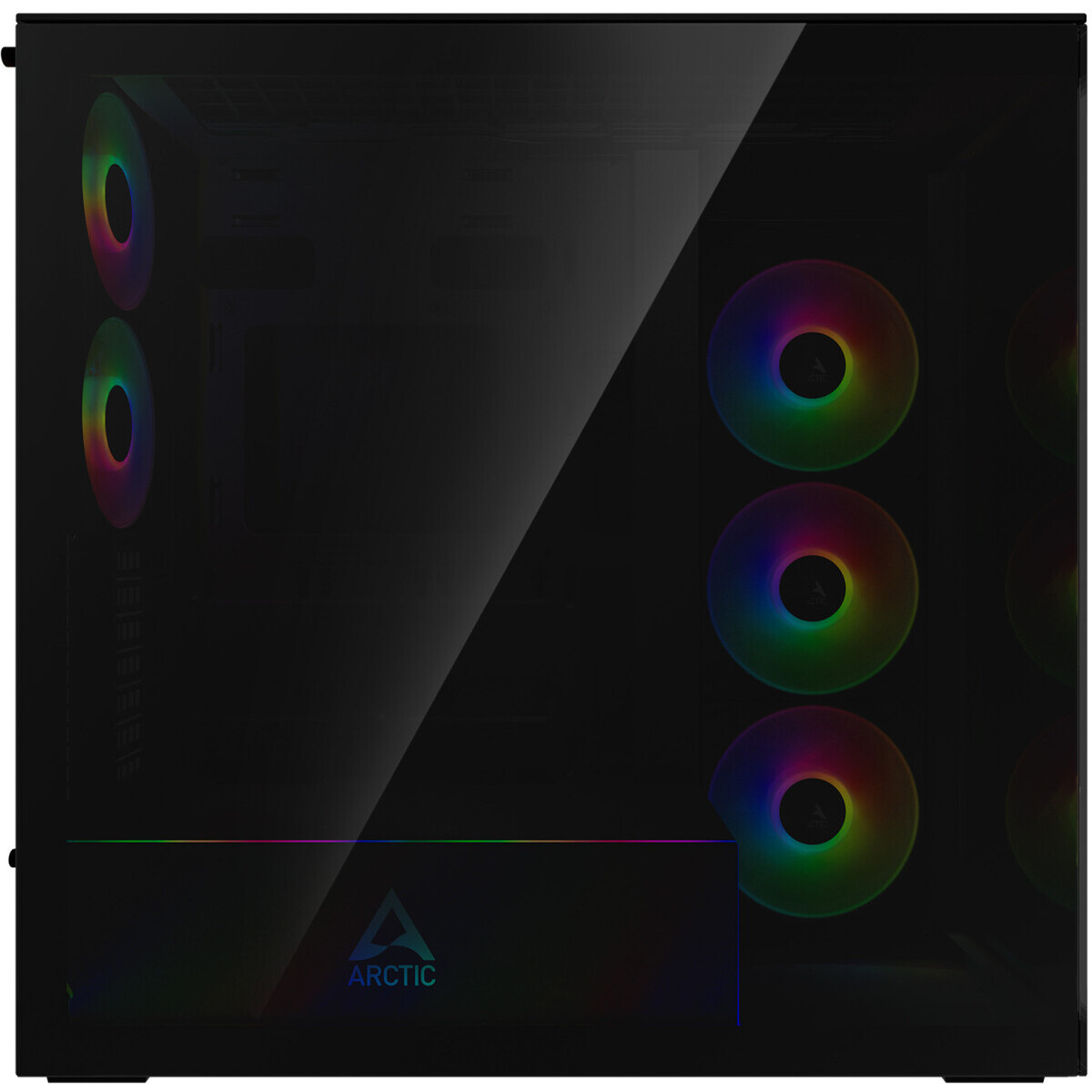 Корпус Arctic Xtender Black - ACPCC00015A - фото 4