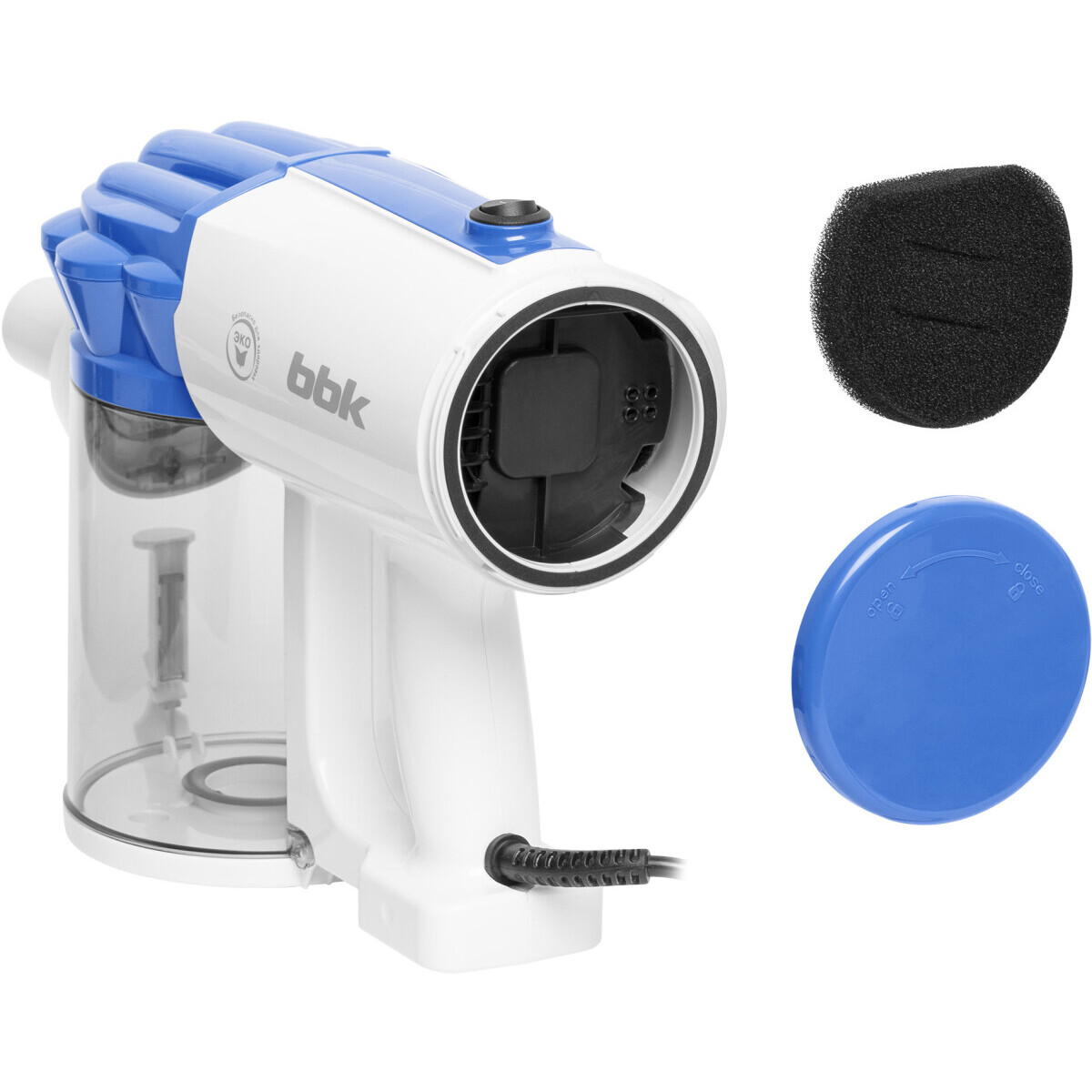Пылесос BBK BV2512 White/Blue - фото 10