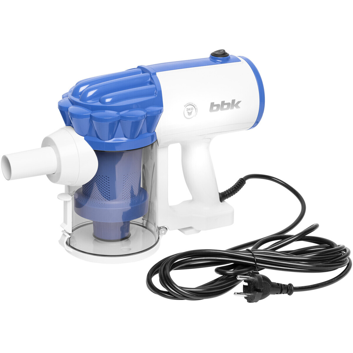 Пылесос BBK BV2512 White/Blue - фото 11