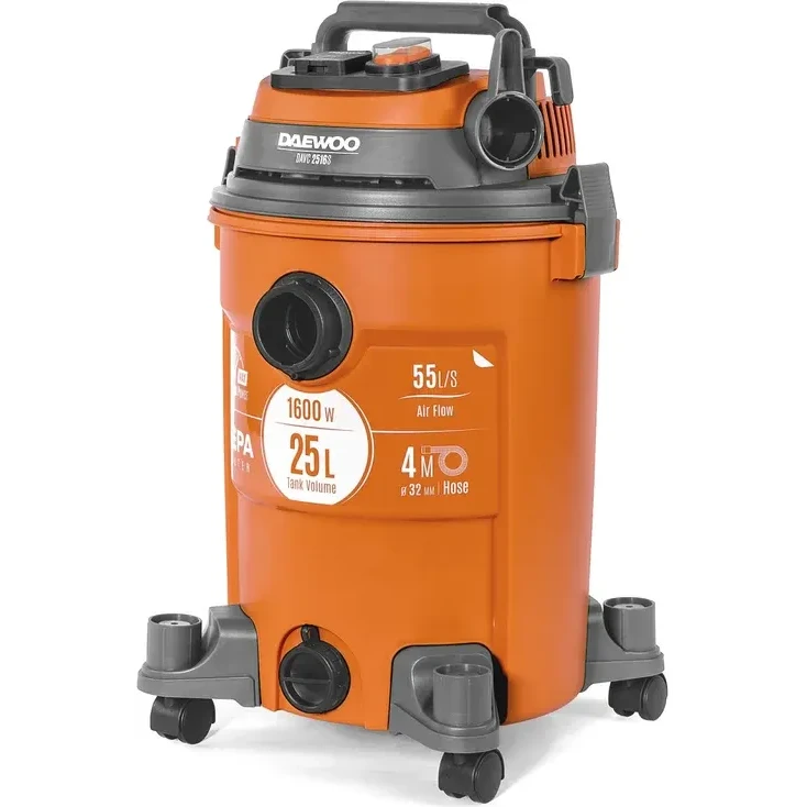 Профессиональный пылесос Daewoo DAVC 2516S - фото 2