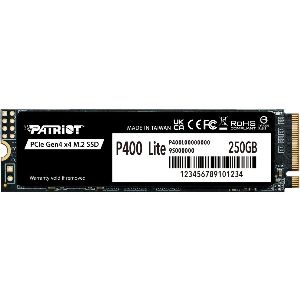 Накопитель SSD 250Gb Patriot P400 Lite (P400LP250GM28H)