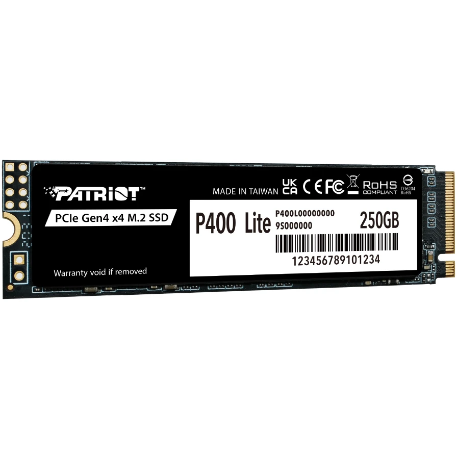 Накопитель SSD 250Gb Patriot P400 Lite (P400LP250GM28H) - фото 2
