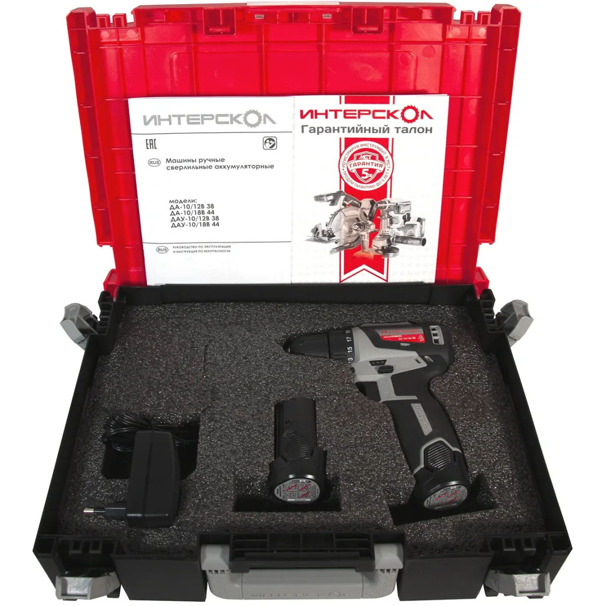 Дрель Интерскол ДА-10/12В (757.3.2.46) - фото 4