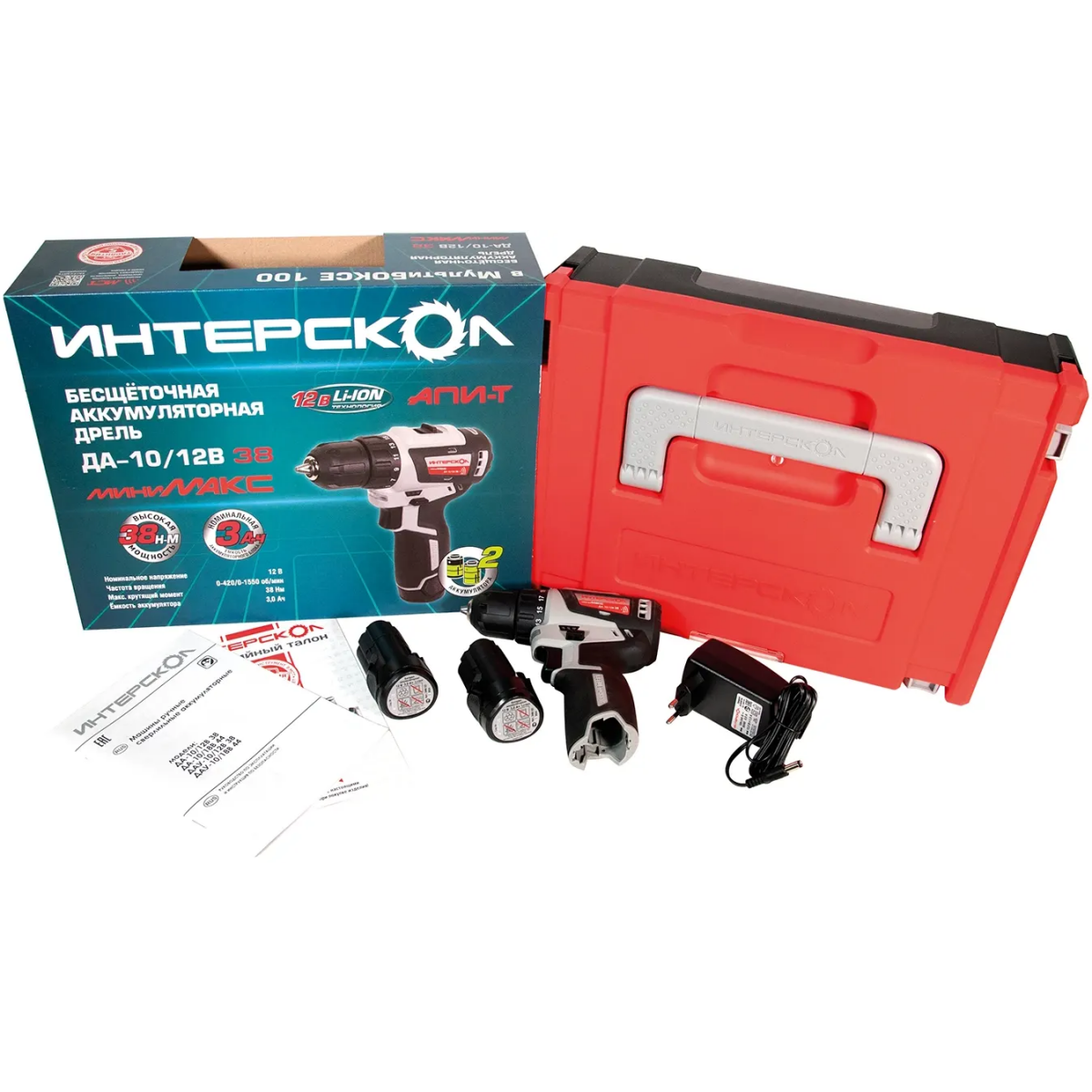 Дрель Интерскол ДА-10/12В (757.3.2.46) - фото 6