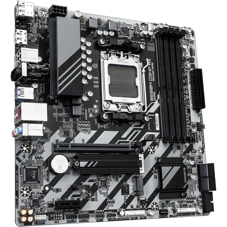 Материнская плата Gigabyte B650M D3HP AX (rev. 1.3) - фото 2