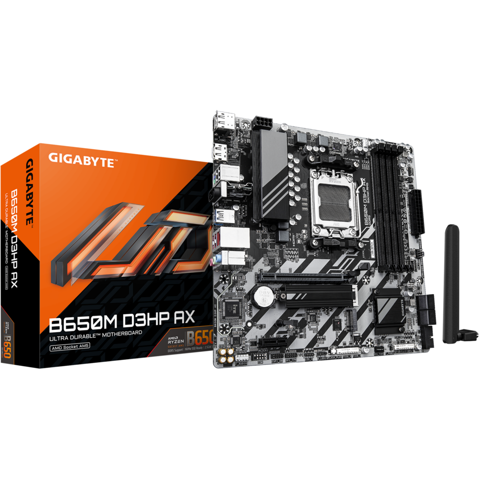 Материнская плата Gigabyte B650M D3HP AX (rev. 1.3) - фото 4