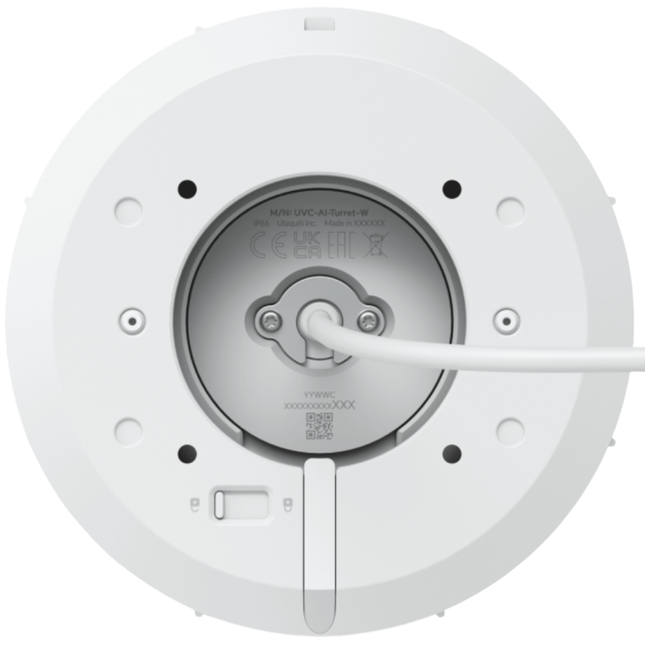IP камера Ubiquiti AI Turret White - UVC-AI-Turret-W - фото 4
