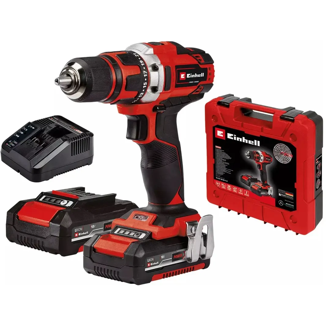 Дрель-шуруповёрт Einhell TE-CD 18/40-1 Li (4514228)