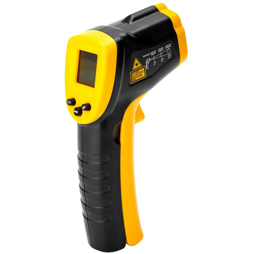 Пирометр Deli DL333380 - фото 4