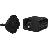 Сетевое зарядное устройство Caweon CTC-65-2C Black (CTC-65-2C-BK)
