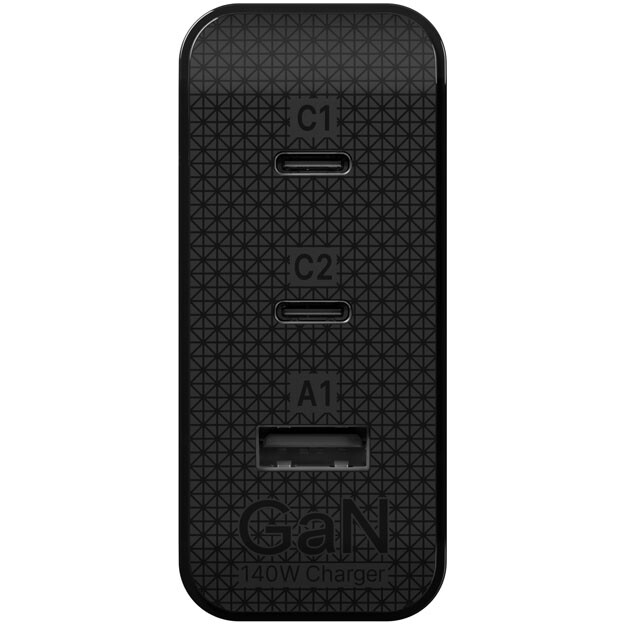 Сетевое зарядное устройство Caweon CTС-140-2C1A Black - CTC-140-2C1A-BK - фото 5