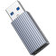 Переходник USB A (M) - USB Type-C (F), Orico AH-AC10-GY-BP Grey - фото 2