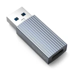 Переходник USB A (M) - USB Type-C (F), Orico AH-AC10-GY-BP Grey