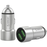 Автомобильное зарядное устройство Orico UPM-2U-GY-BP Silver (ORICO-UPM-2U-GY-BP)