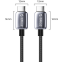 Кабель USB Type-C - USB Type-C, 2м, Orico GQZB100-20-BK-BP - ORICO-GQZB100-20-BK-BP - фото 2