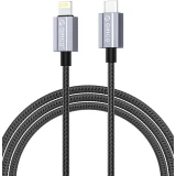 Кабель USB Type-C - Lightning, 1.5м, Orico GQA29-15-BK-BP