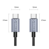Кабель USB Type-C - USB Type-C, 1.5м, Orico GQA100-15-BK-BP (ORICO-GQA100-15-BK-BP)