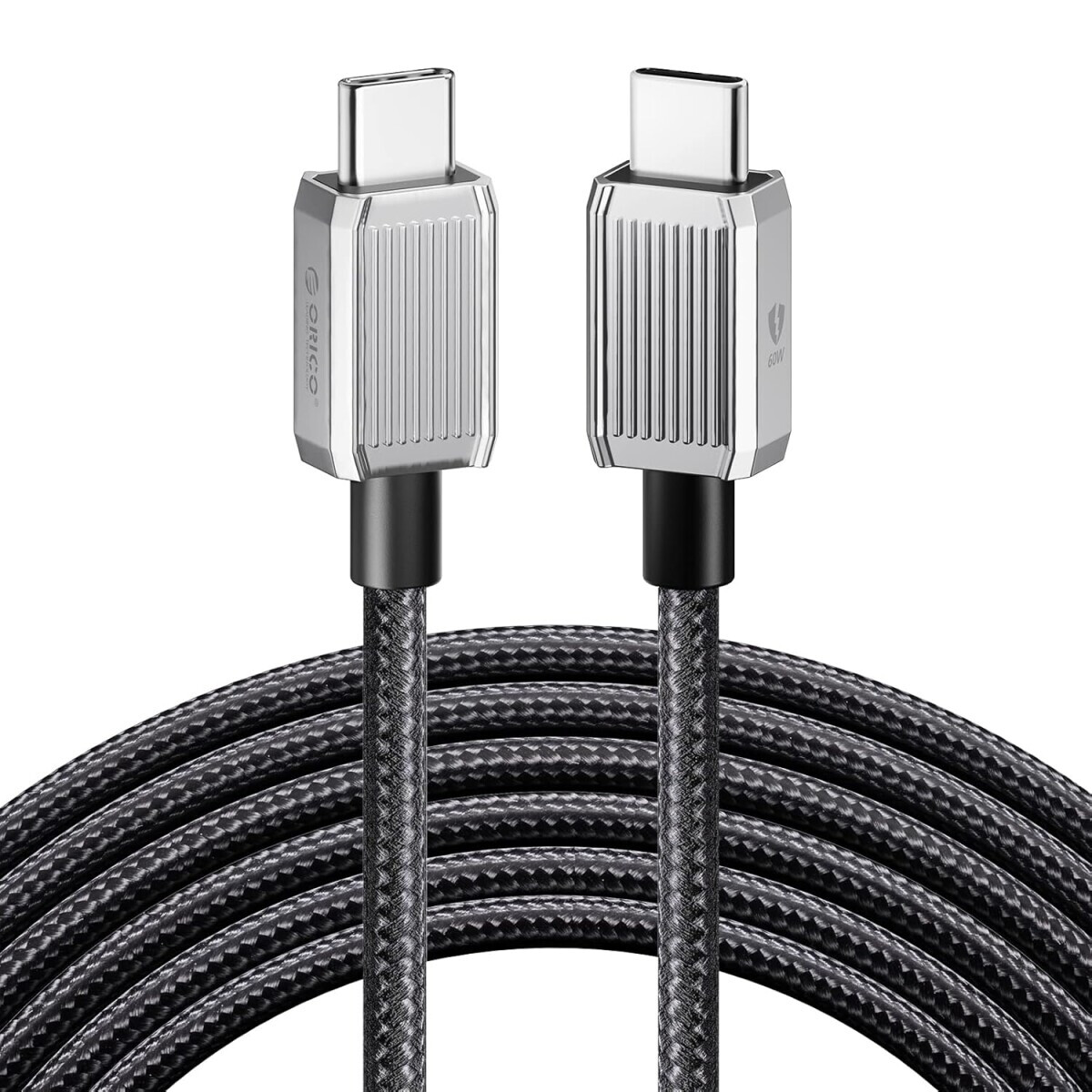 Кабель USB Type-C - USB Type-C, 1.5м, Orico GQZ60-15-BK-BP - ORICO-GQZ60-15-BK-BP
