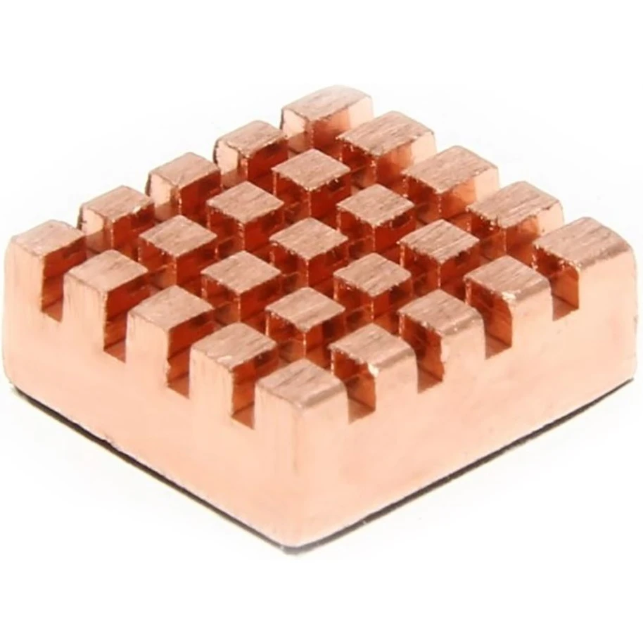 Радиатор для одноплатного компьютера ACD  Fine Copper Heat Sink for Raspberry Pi3 B, Pi3 B+, Pi4 (RA026)