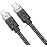 Кабель USB Type-C - USB Type-C, 0.5м, Orico CC240-20-05-BK-BP (ORICO-CC240-20-05-BK-BP)