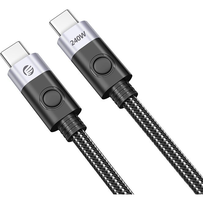Кабель USB Type-C - USB Type-C, 0.5м, Orico CC240-20-05-BK-BP - ORICO-CC240-20-05-BK-BP - фото 3