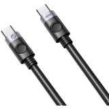 Кабель USB Type-C - USB Type-C, 1м, Orico C2CZ-10-BK-BP (ORICO-C2CZ-10-BK-BP)
