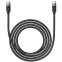 Кабель USB Type-C - USB Type-C, 1.5м, Orico C2CZ-15-BK-BP - ORICO-C2CZ-15-BK-BP - фото 3