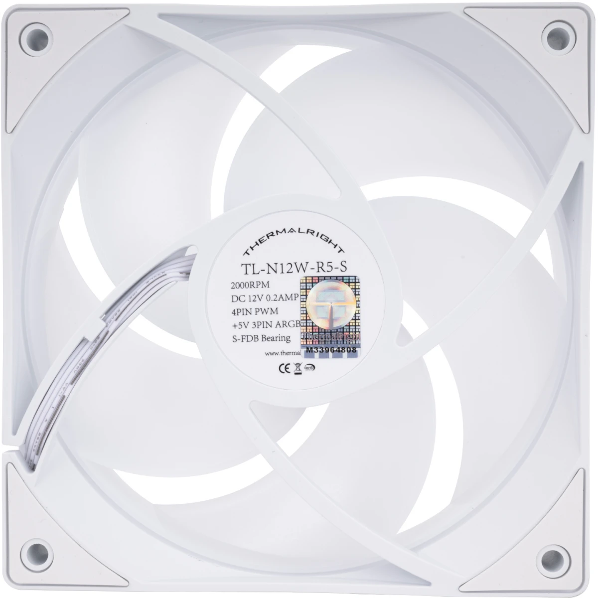Вентилятор для корпуса Thermalright TL-N12W-R5-S - фото 2