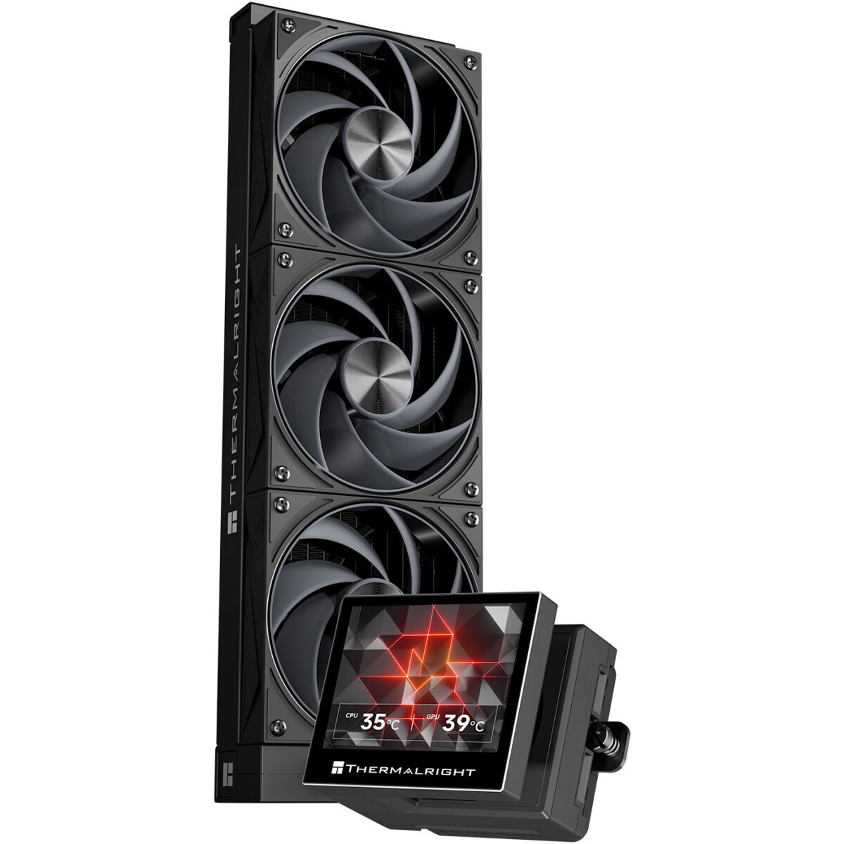 Система жидкостного охлаждения Thermalright Stream Vision 360 Black - S-VISION-360-BL
