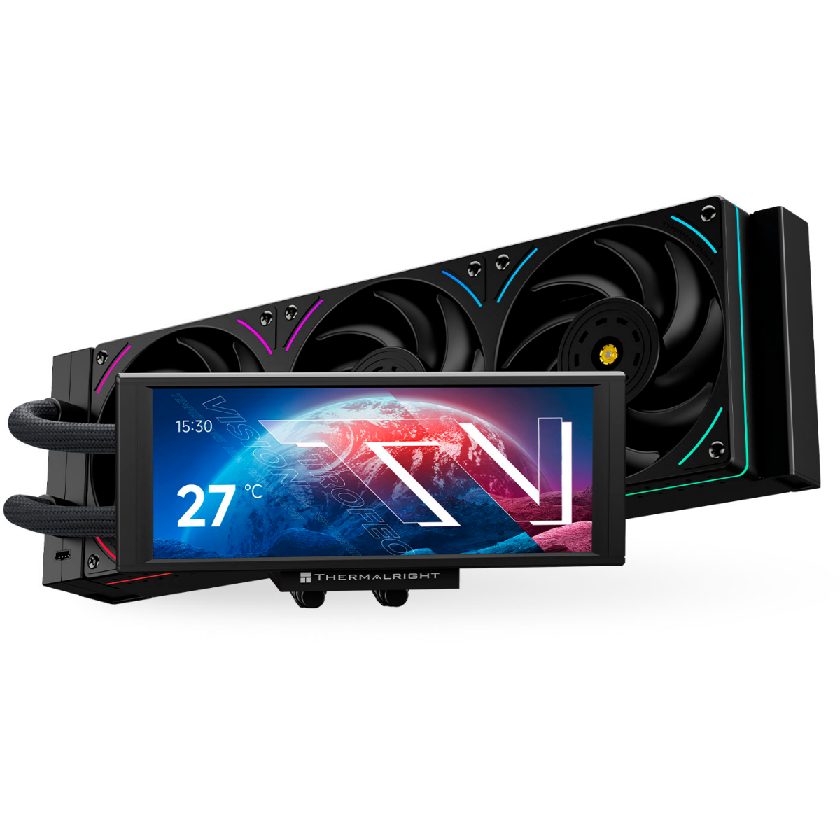 Система жидкостного охлаждения Thermalright Trofeo Vision 360 ARGB Black