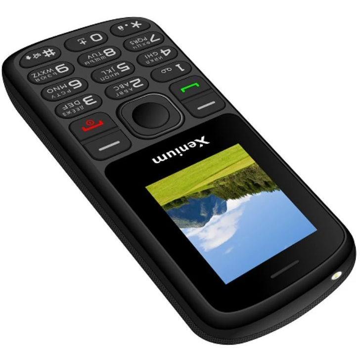 Телефон Philips Xenium X160 Black - CTX160BK/00 - фото 3