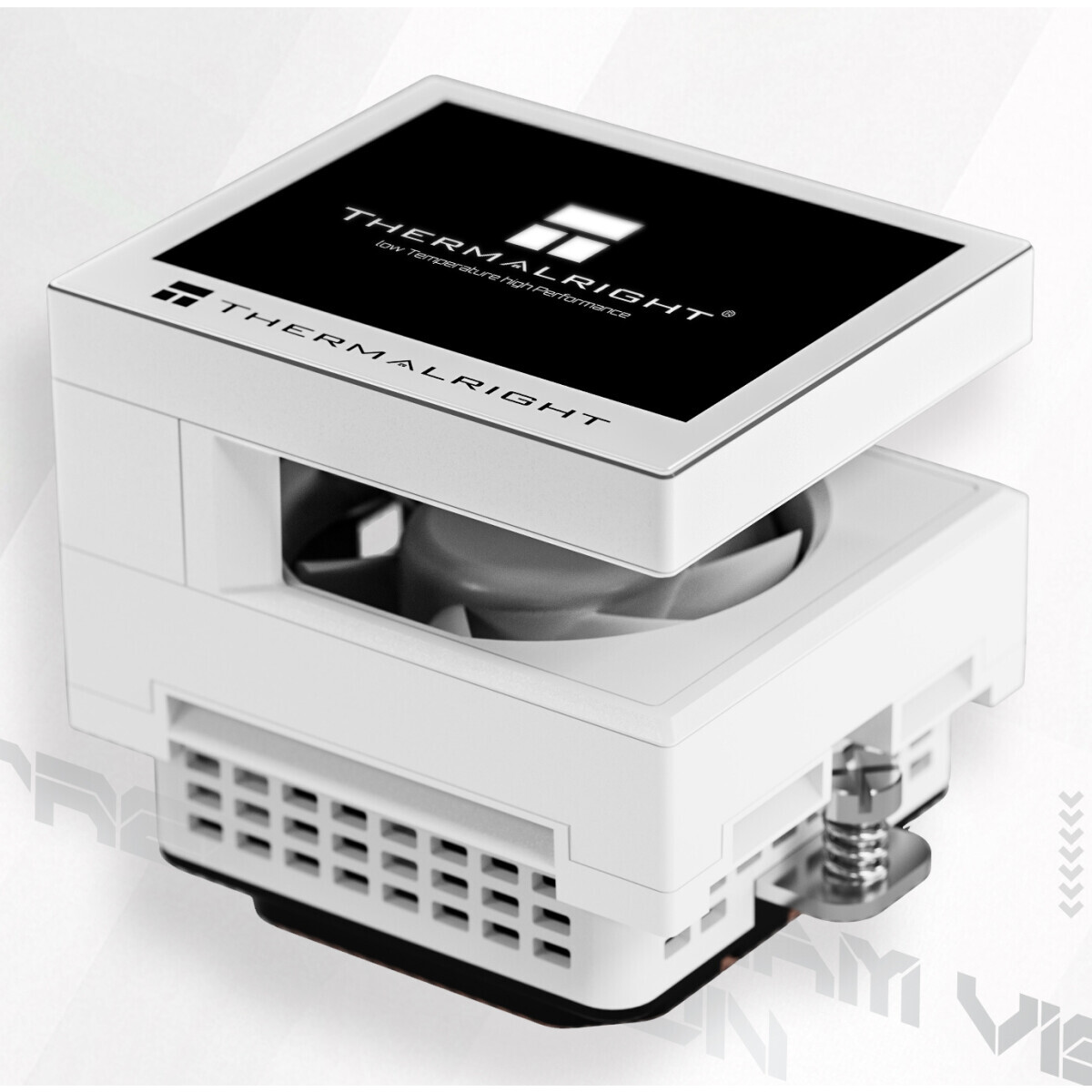 Система жидкостного охлаждения Thermalright Stream Vision 360 White - S-VISION-360-WH - фото 9