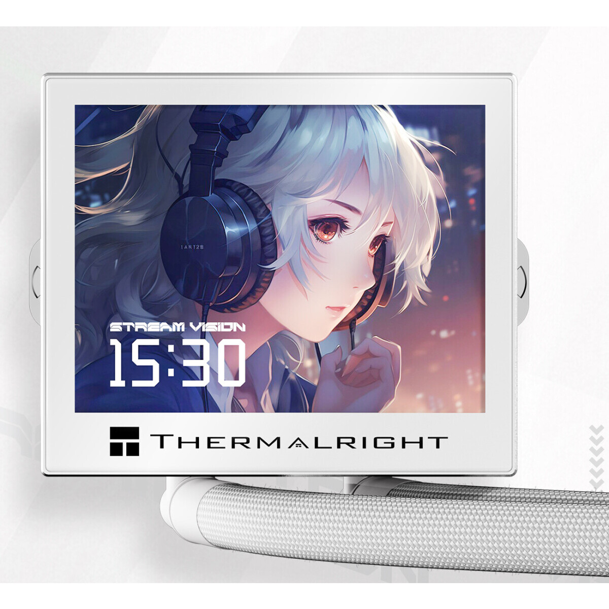 Система жидкостного охлаждения Thermalright Stream Vision 360 White - S-VISION-360-WH - фото 10