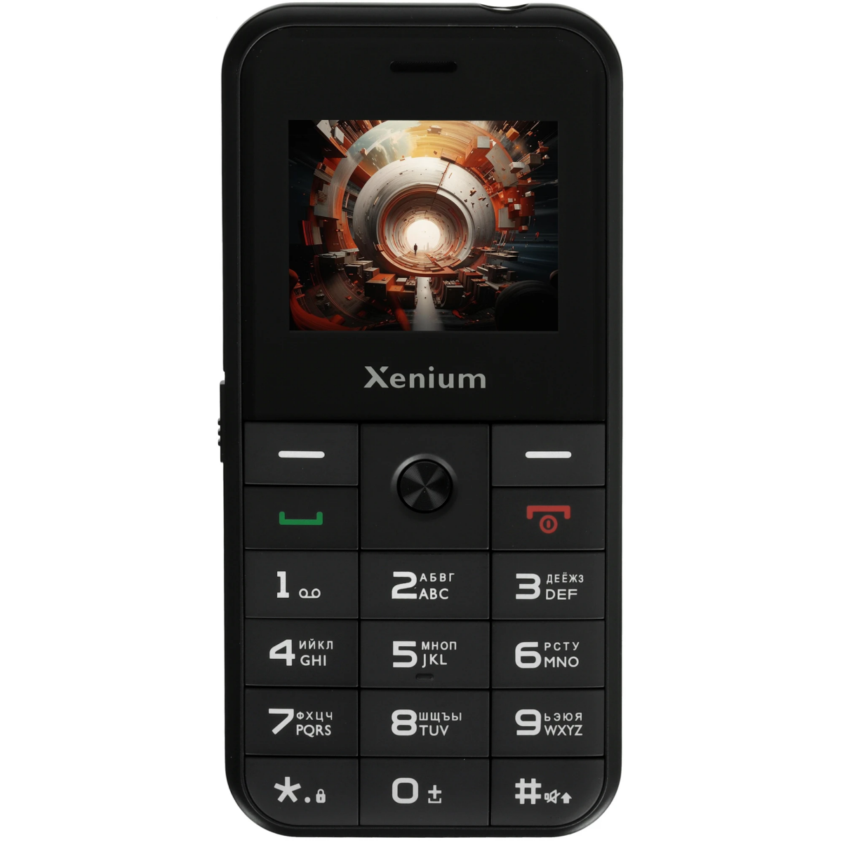 Телефон Philips Xenium X718 Black