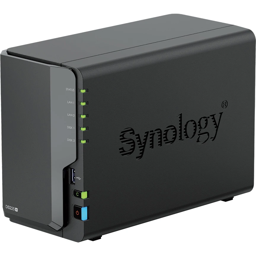 Сетевое хранилище (NAS) Synology DiskStation DS225+ - фото 2