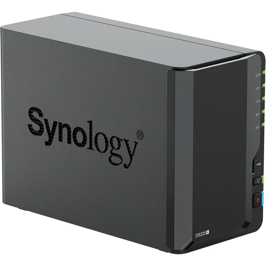 Сетевое хранилище (NAS) Synology DiskStation DS225+ - фото 3