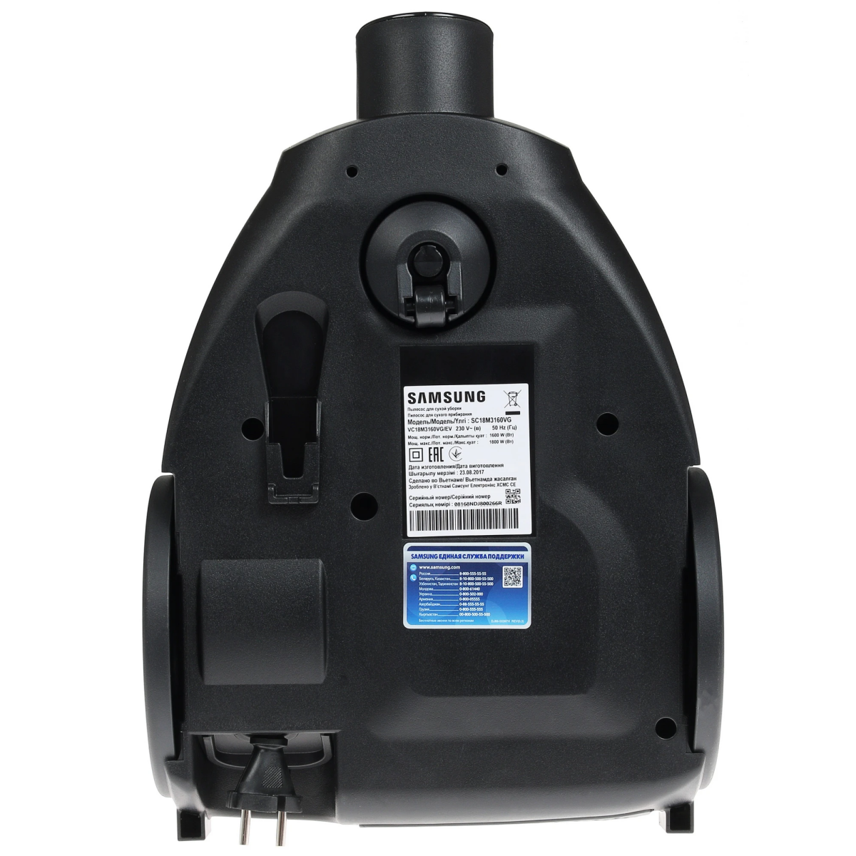 Пылесос Samsung SC18M3160VG - VC18M3160VG/EV - фото 7