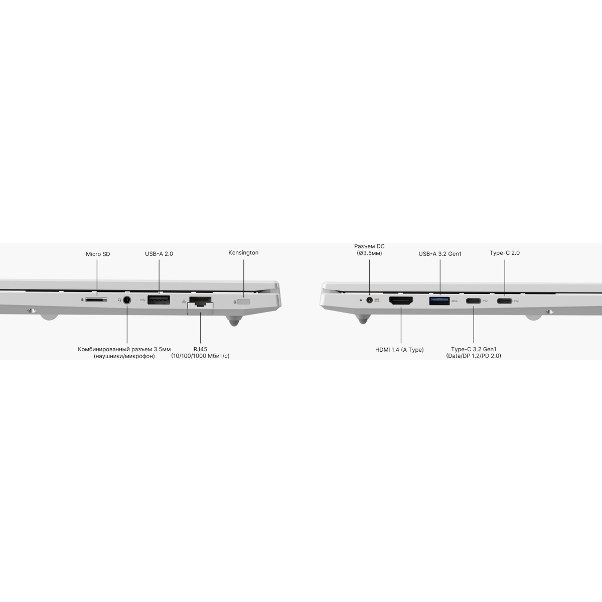 Ноутбук Maibenben Medio M16B-iN15UM (A1SLSRE0) - M16B-iN15UMA1SLSRE0 - фото 6