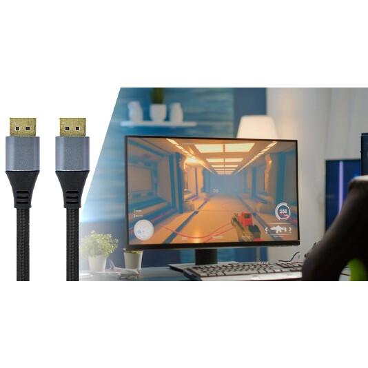 Кабель DisplayPort - DisplayPort, 1м, Cablexpert CC-DP8K-1M - фото 3