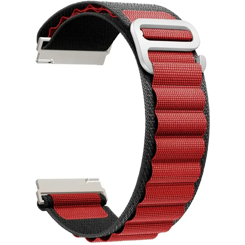 Ремешок Lyambda Navi DSN-19-20-BR Black/Red
