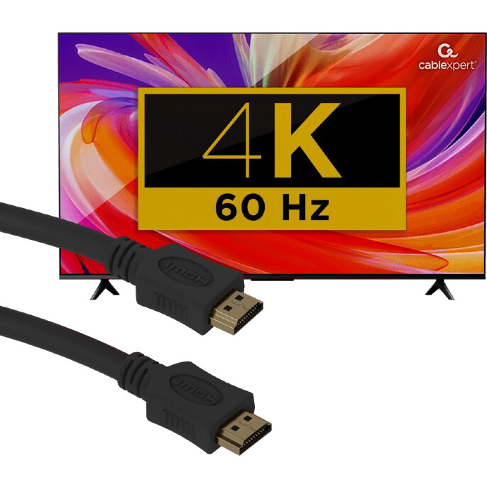 Кабель HDMI - HDMI, 2м, Cablexpert CC-HDMI4L-2M - фото 3
