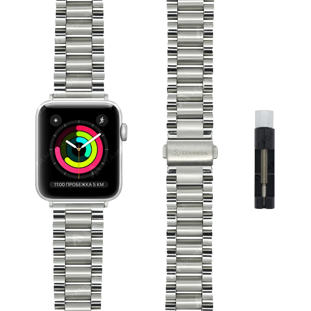 Ремешок Lyambda Keid DS-APG-02-40-SL - фото 2