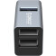 USB-концентратор Orico Mini 3-in-1 USB HUB Grey - ORICO-MINI-U32L-GY-BP - фото 2