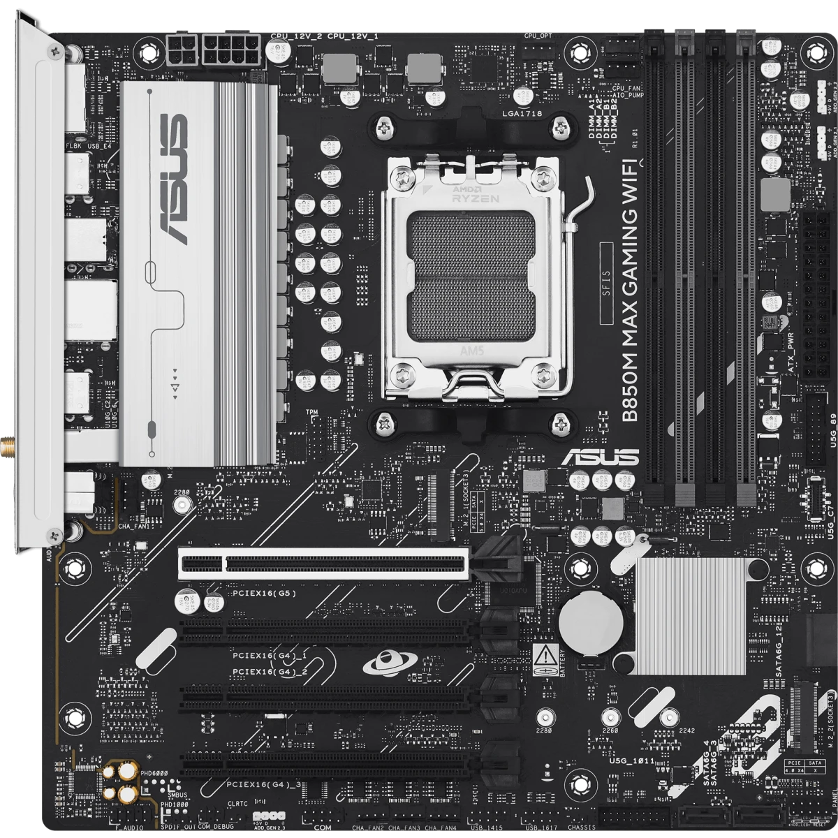 Материнская плата ASUS B850M MAX GAMING WIFI