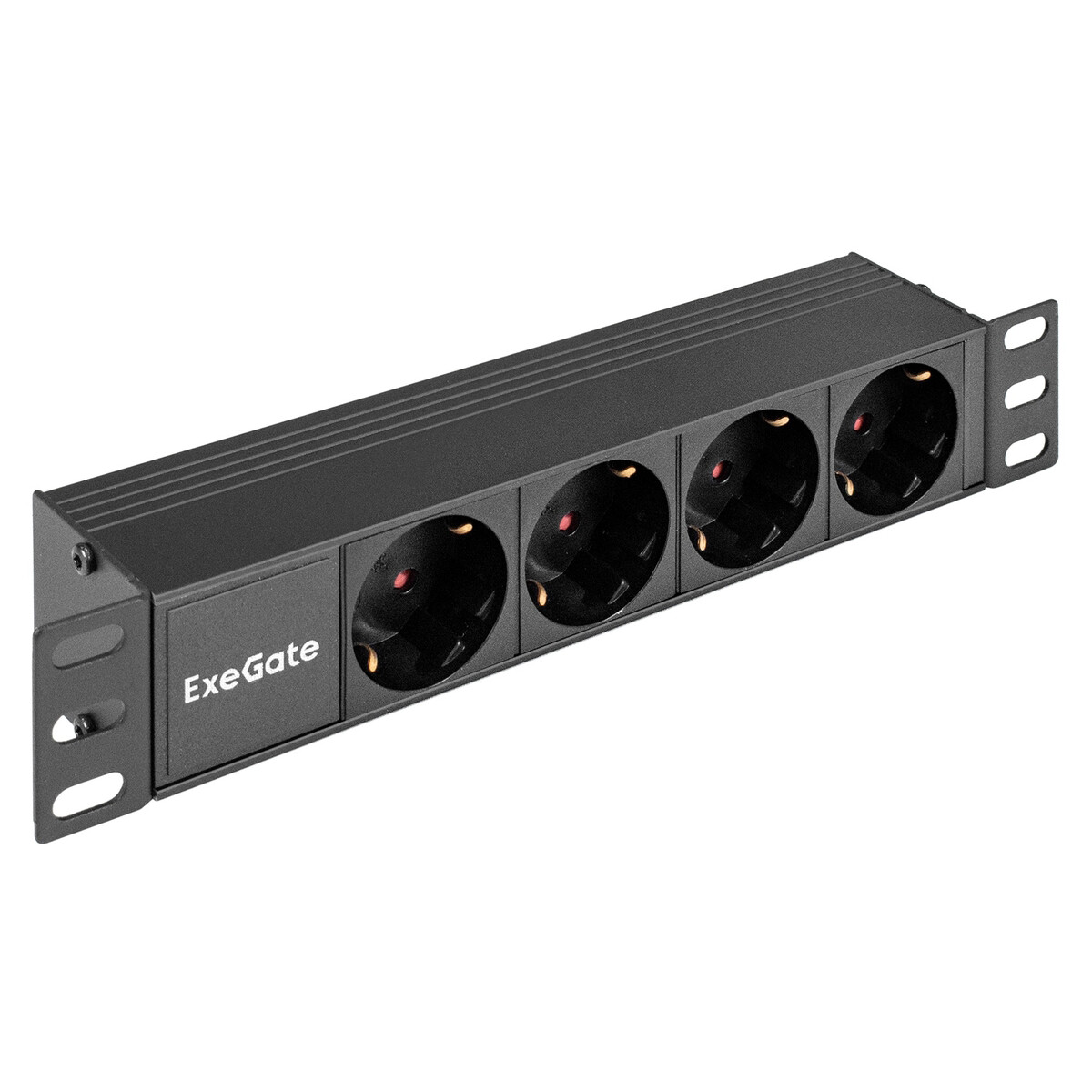 Блок розеток ExeGate PDU-10H401 Al-4S-C14
