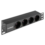 Блок розеток ExeGate PDU-10H401 Al-4S-C14 (EX298596RUS)