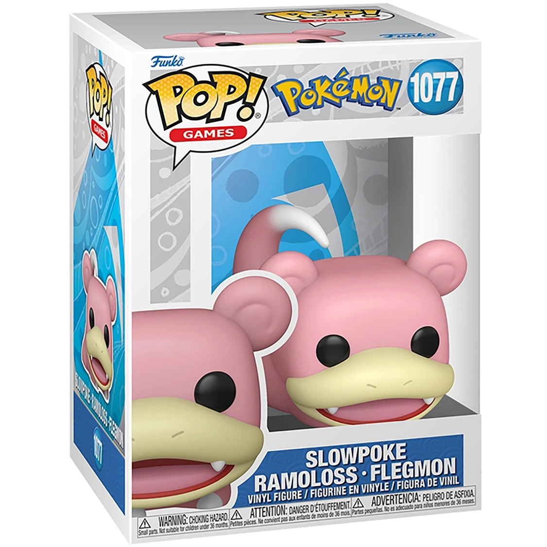 Фигурка Funko POP! Games Pokemon Slowpoke - 86363 - фото 2