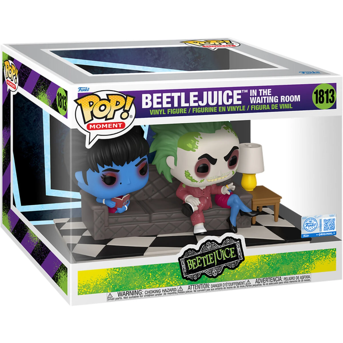 Фигурка Funko POP! Moment Beetlejuice Beetlejuice in the Waiting Room - 87196 - фото 2