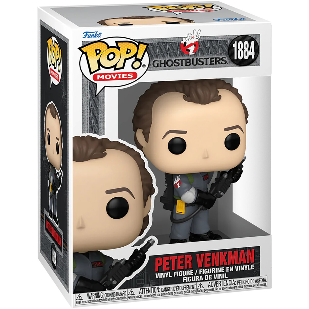 Фигурка Funko POP! Movies Ghostbusters II Dr. Peter Venkman - 75955 - фото 2